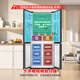Rongsheng 520-liter large-capacity cross double-fold four-door refrigerator household first-class energy-saving air-cooled frost-free frequency conversion ultra-thin home appliance national subsidy BCD-520WD12FP gray