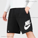 耐克（NIKE）大勾短裤男裤2025夏季新款宽松运动休闲大码训练五分裤DX0503 DV9858-010 S 推荐100-120斤