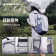 迪卡侬双肩背包NH100书包学生城市轻户外徒步登山旅行出差通勤踏青春游 牛油果色-20L