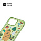 Mozan Color Series iPhone 15 Pro Max Colorful Magnetic Phone Case Camping Green Apple Phone Case