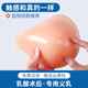 义乳女假乳房硅胶术后胸罩癌切除弥补文胸内衣专用假胸 【通用 100克】三角型【适合75A 80A 75