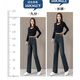 With pure YISHION elastic waist straight jeans for women in spring, autumn and winter 2025 new high-waist loose draping floor narrow version wide-leg pants F6621-cement grey-crown pants [single pants] 26 [Suggested 80-90Jin [Jin equals 0.5 kg]]