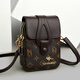 Jiemo [1159 Rückkauf] Kleine Tasche 2025 Neues Mode-Mobiltelefon-Tasche Mini Crossbody Tasche VERSATILE MULTI-LAYER KJ BROWN