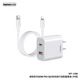 Ruiliang Remax Ruiliang RP-U68 Le chargeur à double port PD convient au chargeur à double port iPhone12138px (sans câble RP-U68