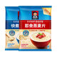 桂格（QUAKER）即食燕麦片1478g/1000g袋装原味营养早餐代餐谷物冲饮麦片 1000g*2罐礼盒装
