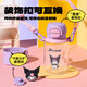 杯具熊（BEDDYBEAR）双饮儿童水杯耐高温塑料杯便携大容量学生吸管杯子680ML酷洛米