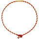 Xiaojinxi hand-woven gold red rope diamond knot hand rope super color-preserving and exquisite gift for the birth year 17c-18m hand circumference