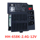 Vehículo eléctrico infantil HH-658K-2.4G-12V Control remoto 7888K RECEPTOR DE CAR NIÑOS 677K Control Motherboard HH-658K-2.4G-12V Controlador