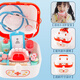Beau chien nouveau style pour enfants en bois jouet docteur parent-enfant interactif de la journée pour enfants cadeau nouveau style lapin de lapin box docteur jouet