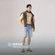 Levi s shopping mall same style ice cool series 25 new men's 405 straight denim shorts 39864 blue 32 (12)