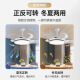 帝师照明隐形风扇灯2025新款餐厅灯客厅吊扇灯变频48寸大风力静音 6623白-42寸 变频遥控