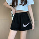 Nike (NIKE) women's sports suit 25 summer new comfortable and breathable classic short-sleeved T-shirt loose five-quarter pants shorts two-piece set casual T-shirt + loose five-quarter pants S
