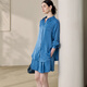 Roeyshouse Look Stylish Blue Shirt Set 2025 Sommer neu