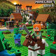 Lego Minecraft Ninja Bausteine ​​Spielzeug Höhle Kinderjunge Geschenke verbessert Höhle 4 Mechanismen mit Lichtern 3888