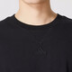 Adidas kurzärärmiges T-Shirt für Männer 2025 Sommer neu gestrickte atmungsaktive lose bequemer lässiges Sportbekleid mit Stickerei IC9793 Schwarz S