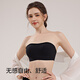 猫人无肩带内衣女防滑无钢圈聚拢夏季薄款抹胸无痕美背文胸罩 【收藏加购送肩带】米白色 L (建议体重105-120斤)