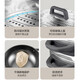 
SUPOR Multi-purpose pot Electric steamer Multi-function household scheduled electric hot pot Steamed bun pot Electric cooking pot Three-layer large-capacity split-type detachable electric frying pan Electric heater 18L Upgraded fine iron titanium pot 0 Fluorine health ZN34YC880