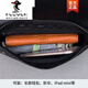 Plover authentique pochette en cuir pour les femmes 2025 Nouvelle tendance Banquet à main de grande capacité pour femmes Tempérament de la mode Sac à bandoulière pour femmes noires