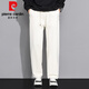 Pantalon droit de Pierre Cardin pour hommes de la marque de mode printemps et d'été pantalon droit en vrac boy kaki sports polyvalents et pantalon décontracté 6628 noir + 6628 gris foncé M [95-115jin [Jin est égal à 0,5 kg]]]