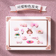 Xinge Детские украшения игрушки Diy Princess Accessories Accessories Hair Clip Gift Box Set The Draping Grand Gutd