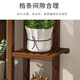 Trip Home Flower Stand Balcony Flower Stand Indoor Floor-standing Flower Stand Multi-layer Storage Rack Succulent Flower Stand Brown-Seven Layers