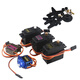 SG90/5010 MG90S MG995/996R Servo Helicopter 9G Fernbedienungsflugzeugmotor Fixed Flügelflugzeugmodell SG92R MG995 Metall Standard Servo 360 Grad