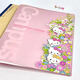 Guoyu (Kokuyo) Soft Lose Leaf Book P733 Katie Diy Limited B5 Lose Leaf Notebook Japanischer Campus Ultra-dünnes Notizbuch [DIY Kitten] Pink 1 Buch