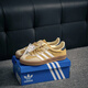 Adidas Gazelle German Training Shoes Couples Hommes et femmes chaussures Nouvelles chaussures jaunes T-Toe JI3523 Flagship navire officiel JI3522 BLUELLE 40