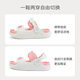 Hello Kitty children's shoes girls garden shoes children's baby beach shoes summer lightweight outdoor sandals 5887 white powder 34