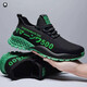 
ZUYLFYP summer men's casual net shoes versatile fashion casual shoes sports comfortable men's shoes soft sole non-slip breathable shoes 9901 white 41