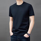 Hengyuanxiang reines Baumwoll-Kurzärärmel-T-Shirt für Herren Sommer.