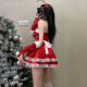
Desire for a try on sexy underwear 2025 new sexy Christmas bunny girl seductive outfit passionate bed couple dating suit New Year rabbit suit [red] + 9756 hollow net suit M (recommended 80-105Jin [Jin equals 0.5 kg])