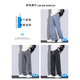 Fan Hao Bingsi Jeans Herren Sommer Dünn Tennis loser Straight American High Street Trend Brand Weithöhe Casual Long Hosen T1048 Blue M [100-110jin [Jin entspricht 0,5 kg]]]