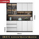 Muxituo Sideboard Light Luxury Modern Simple Living Room Storage Cabinet Cupboard Kitchen Storage Cabinet Wine Cabinet Home Tea Cabinet Style 7 200*40*220 Comes with Sensor Light