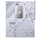Buntes Motherboard CPU Set CVN X870 Arche Frozen V14 Ark + AMD Ryzen 9 9900X CPU Motherboard + CPU -Set