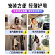 无红光摄像头免插电无线家用连手机远程网络高清录摄影电池监控器 【黑色】超清+手机远程+免网免电 【256G内存卡】循环录像
