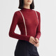 Wolford Fashion Air Wool Wool Interior Slim Pulster 53202 9793 Apricot S