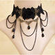 Naiya lace necklace scar cover neck scar cover scar scar cover scar scar scar cover neck cover neck cover post-thyroid surgery neck cover neck chain decoration neck protection SC6621