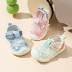 Tombeck-Babysandalen für Jungen und Mädchen Sommer Kleinkindschuhe 1-3 Jahre alte Babysandalen Weiche Lösche Babyschuhe Ozean Blau 20#