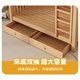 Dongqi Jiang free installation of children's bed and bed, children's room solid wood bed, high and low bed, double bed, double bed, ladder type bed | free mattress *2 1200*2000mm