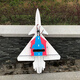 Suze Festflügelflugzeugmodellanzug Fixierflügelflugzeug Modellflugzeug J-10 resistent gegen fallende Platte J-10 Delta Flügel Selbststabilisierung SU2 J-10 Magic Board Aircraft PNP Standard Package