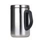 Huaming Fuguang [4877 personnes collectez] tasse thermos en acier inoxydable tasse d'eau à eau tasse de thé à thé avec poignée 350 m