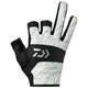 DAIWA Spring/Summer 25 DG-8025/8125 3/5 Finger Lure Fishing Gloves Stretch Outdoor Yudong Gloves DG-8125 5 Fingers Tide Blue L