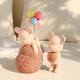 
Cute ornaments, home decorations, entrance, TV cabinet, bedroom, office desk, small items ins, love bear, rose pink