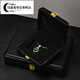 
Allied light luxury jewelry box high-end leather wedding gift ring necklace earring storage box jewelry display box ring pendant/necklace box H15605