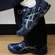 亚瑟士（ASICS）GEL-NIMBUS 10.1新款复古潮流男鞋秋冬休闲跑步鞋女 120 1203A543-400【青黑色】 36