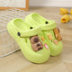 Guanmao Pei Kinderschuhen süße Lochschuhe 2025 Baby Jungen Pink 30