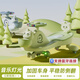 ZOCO儿童扭扭车溜溜车防摔万向轮防侧翻带推杆护栏妞妞车滑行车玩具车 玫瑰粉+音乐灯光+安带+礼包 萌龙+推把护栏+蓝牙靠背+闪光轮