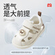 Shepherd Boy Baby Sandalen Sommerjunge Schuhe atmungsaktiv weicher Sohle Kleinkindschuhe Baby Kleinkindtasche Kopfhaut Sandalen für Frauen Star Blau Weiß 17