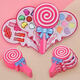Eyebe Children's Cosmetics Set SAFE Princess Little Girls Toys Toys Dony Cadeau 4 couches Red Strawberry [Boîte-cadeau exquise] cadeau huit gros